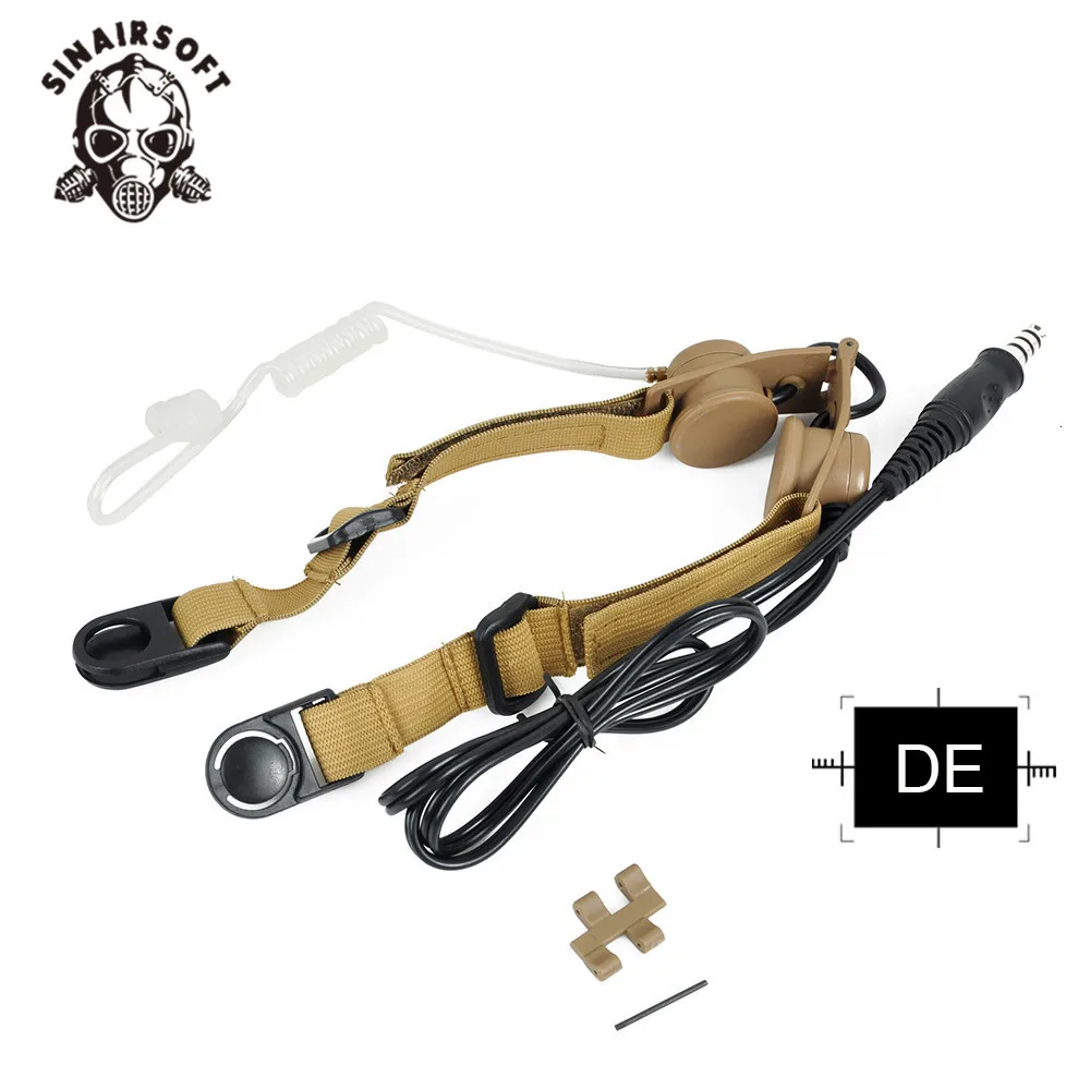 Z-tactical Z тактическая гарнитура с микрофоном и креплением на горле PTT портативный радио микрофон шейный ремешок Охота Airsofte горло микрофон наушники