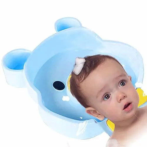 1 шт. Draagbare baby wassen bad Pasgeboren Leuke Cartoon ABS wawawafel Zuigelingen Wassen Ass Hoofd Bad groothanдель # TC|Детские