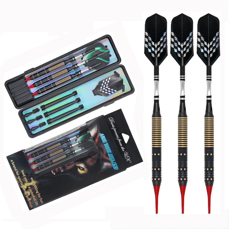 3 шт. 20 г медная прямая безопасная Дротика мягкая s Электронная Мягкая насадка для