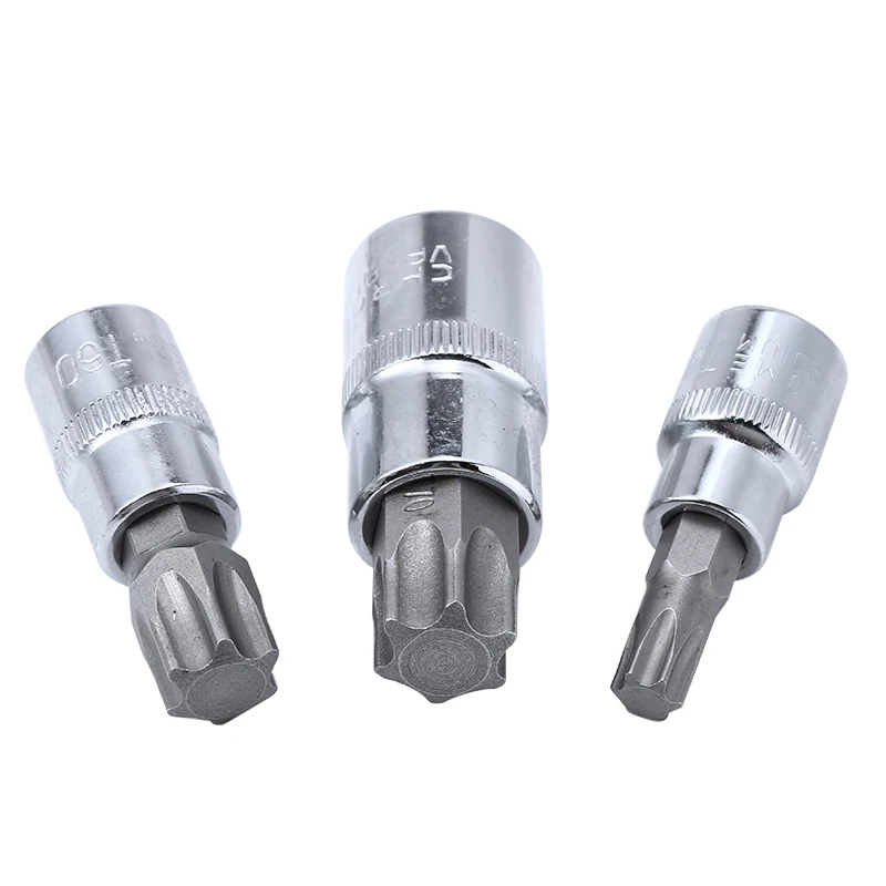 Набор торцевых головок для ручных инструментов с чехлом 13 шт. 1/4 дюйма 3/8 1/2 |