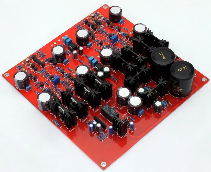 

AC12V 30W 190 * 180MM Luxury Amp Board Adopts Original Gold Seal DN5566, Op Amp Adopts OP07CP KSA-5 Amp Board