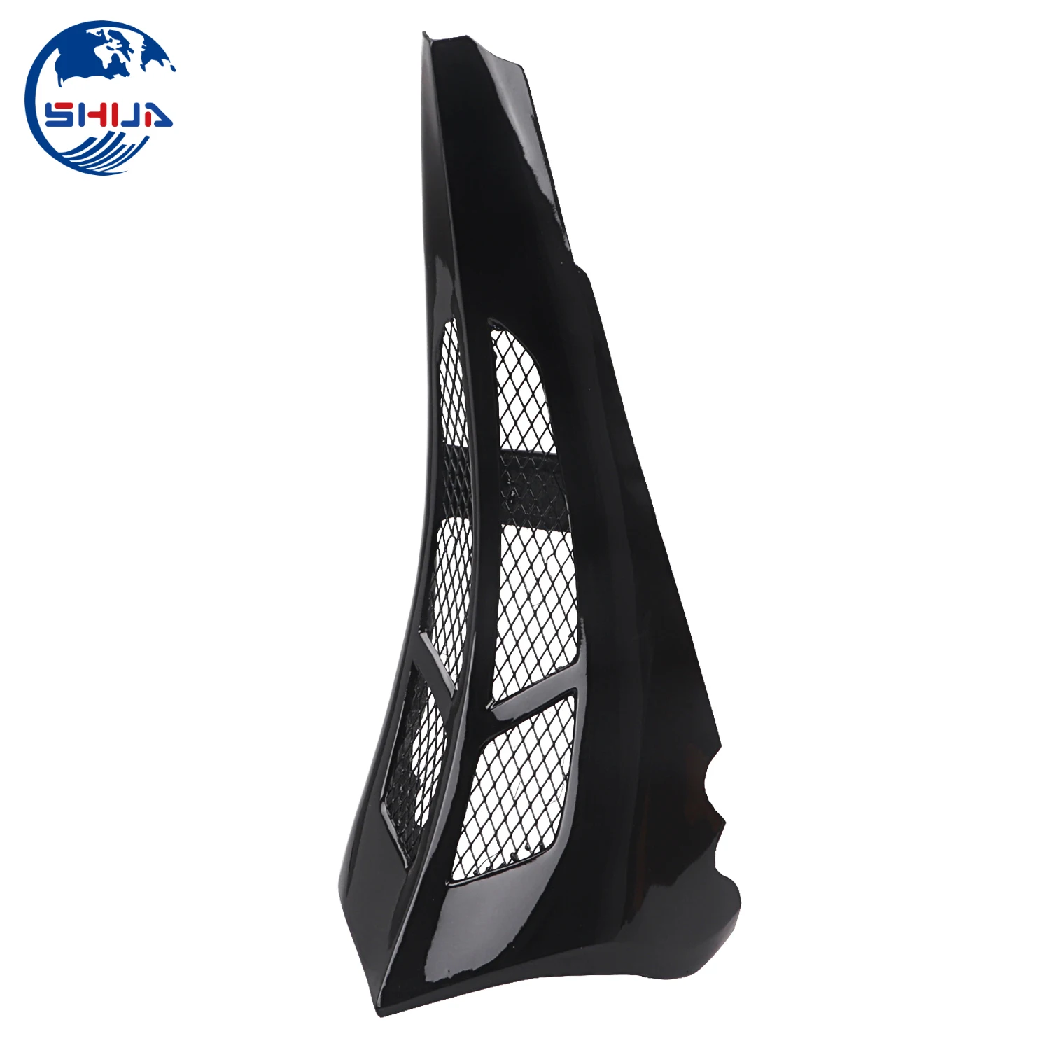 Блестящий черный мотоцикл высокий спойлер для подбородка ковш Harley 2014 2019 модели