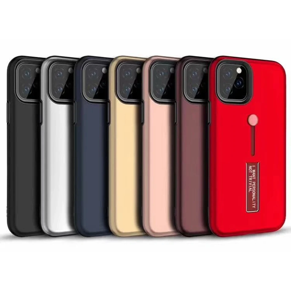 Складной чехол для Apple iPhone 11 Pro Max X XS XR 8 7 Plus 6 6S 5 с петлей противоударный телефона 10