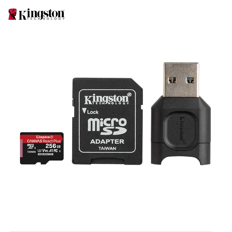 Карта памяти Kingston Micro SD 32 ГБ карта microSDHC U3 64 класс 285 МБ/с./с TF Microsd 128 Гб поддержка HD 3D