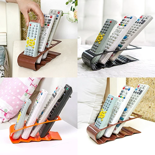 VCR DVD ТВ дистанционного Управление мобильный телефон стенд держатель 4 слота для