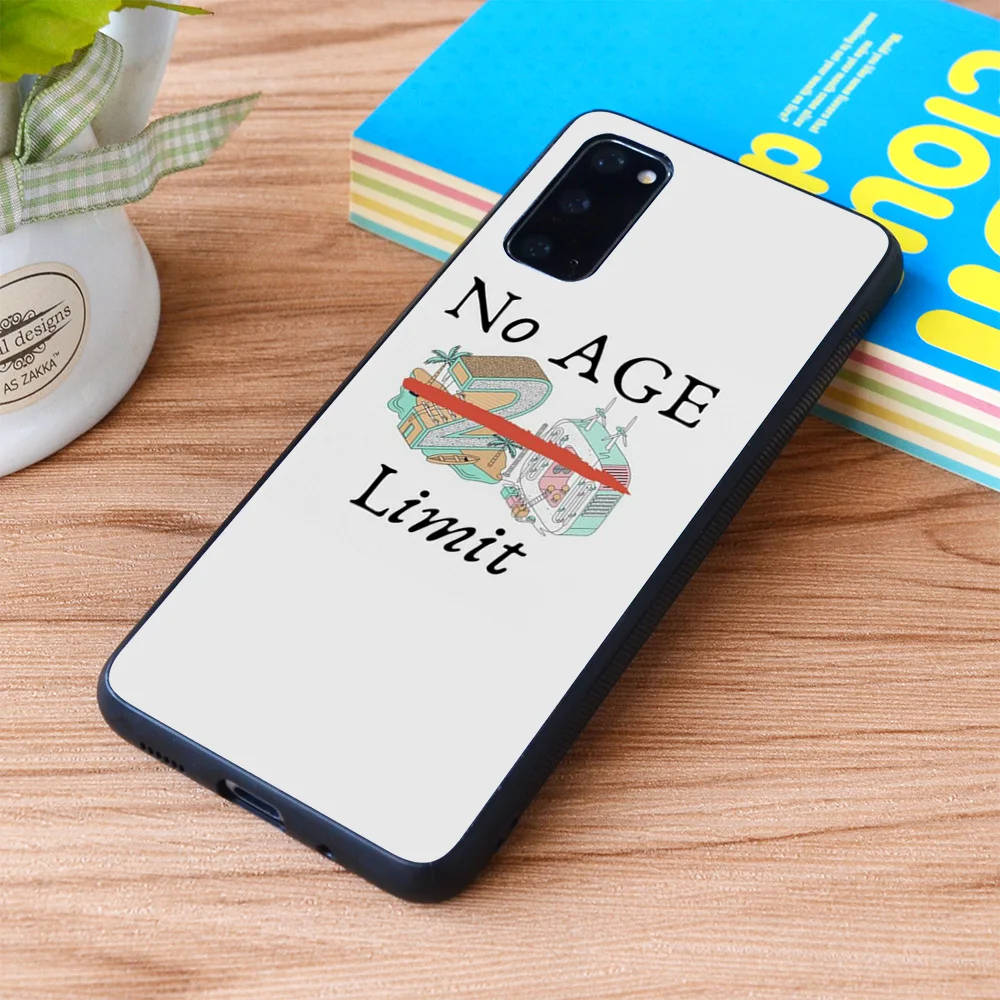 

For Samsung Galaxy No Age Limit 20 Soft TPU border Samsung Galaxy Case