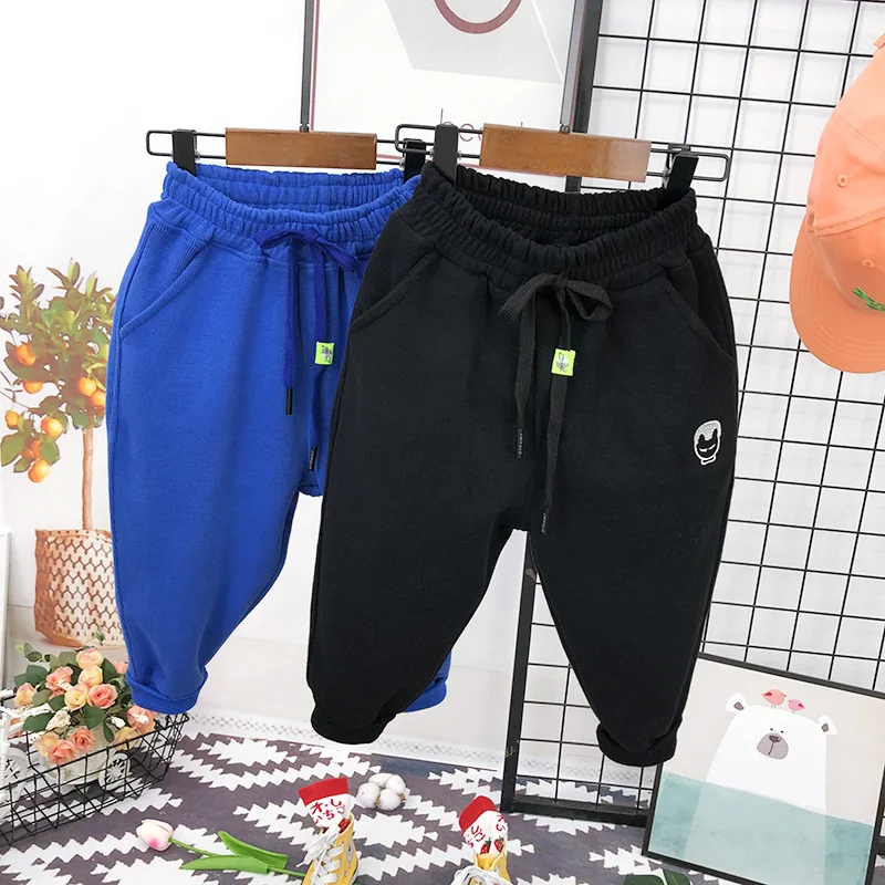 

2021 Spring and Autumn Children's Boys' Casual Pants Baby Boys Elastic Waist Sport Pants Kids Jogging Trousers Baby Boys Clothes