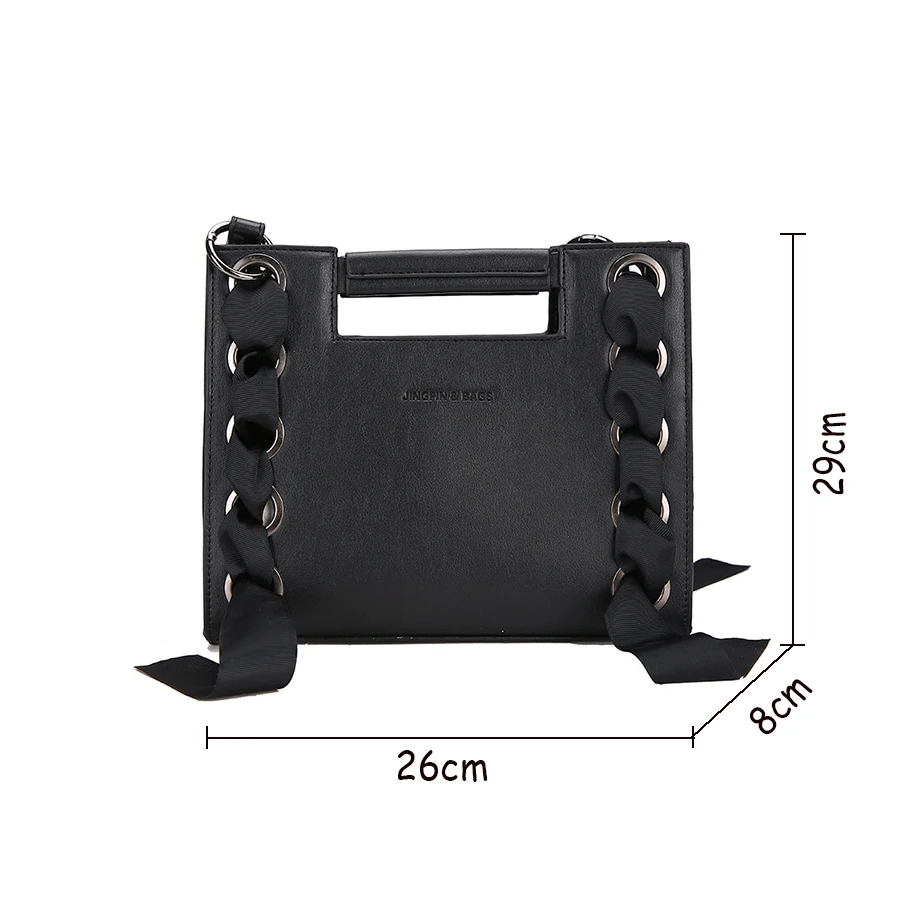 

Luxury Women Handbags Fashion Ribbon Women's Shoulder Bags Solid Color Crossbody Bag for Women 2020 Ladies Hand Bags