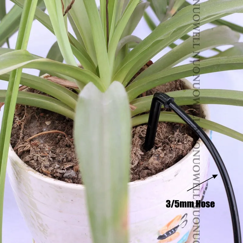 Нетоксичная система капельного орошения 100 5 м 3/5 мм|Садовые шланги и катушки| |