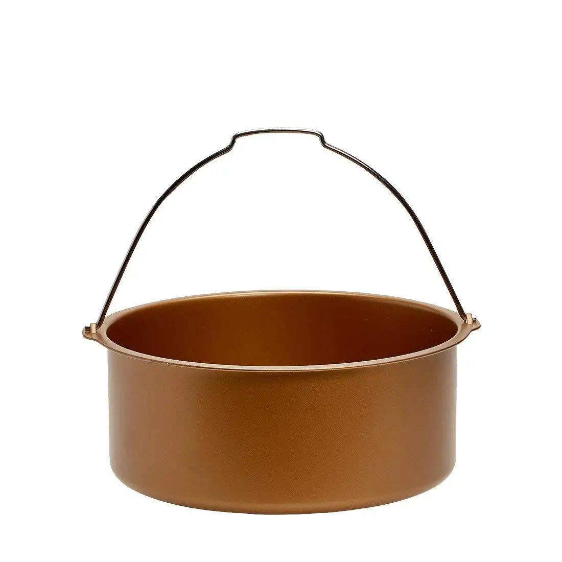 Железная корзина для фритюрницы цилиндрическая антипригарная сковорода поднос