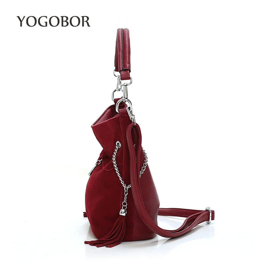 Женская сумка с кисточками Новая Европейская и американская модная сумка-тоут