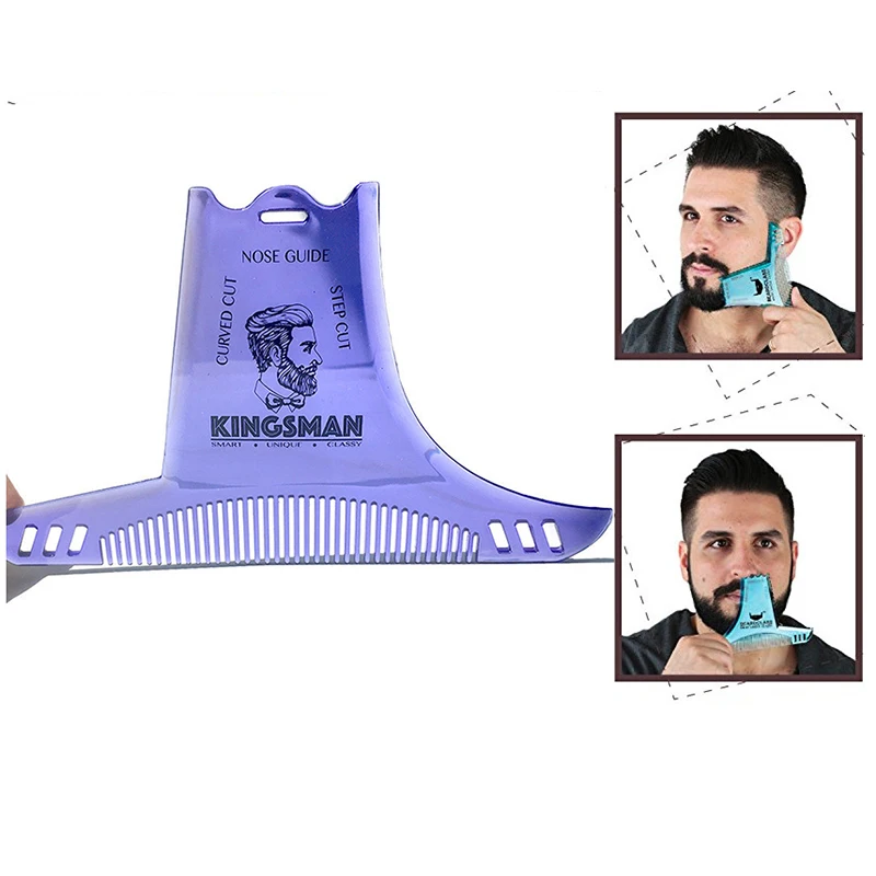 Новый шаблон для формирования бороды гребень мужские инструменты бритья ABS