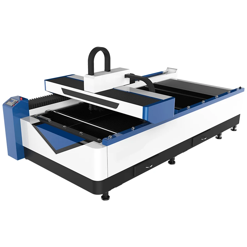co2 glass tube and Raycus 500w fiber laser cutting machine |