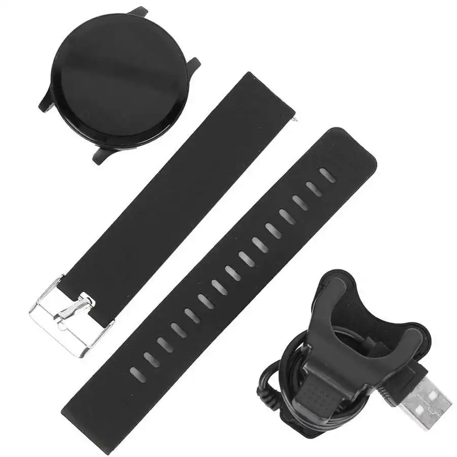 G039 Silicone Watchband Heart Rate Blood Pressure Healthy Sleep Monitoring Sports Watch Clip Charging Step Count Smart Bracelet | Спорт и