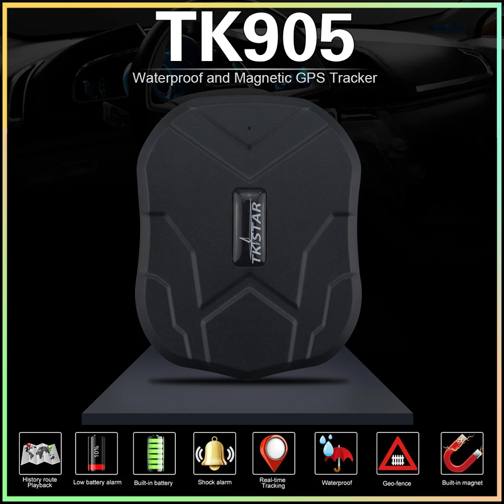 Быстрая! Автомобильный gps-трекер TK905 магнитный автомобильный gps 5000mAh аккумулятор в режиме ожидания 90 дней жизни Бесплатное отслеживание/приложение