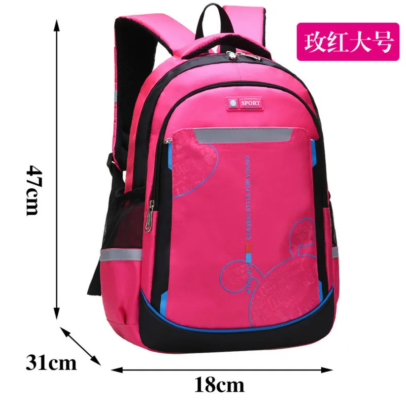 School Bags For Boys Girls Children Backpacks Primary Students Orthopedic Backpack Waterproof Schoolbag Kids Mochila