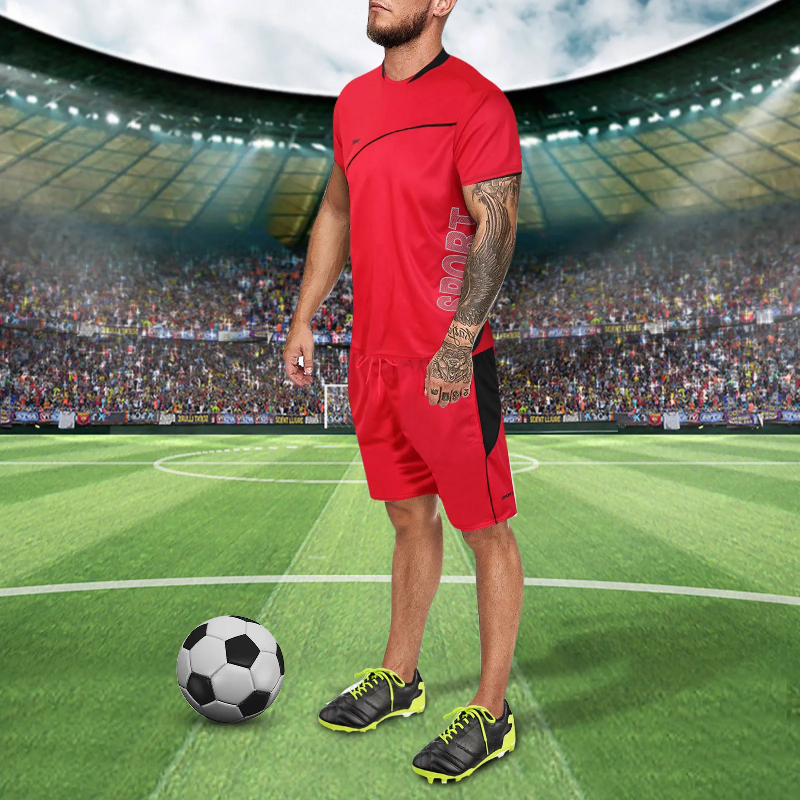 

2021 еврокубка Футбол майки Для мужчин тонкий дышащий комплект короткий рукав тренировочные Топы Шорты джоггеры Trackshorts горячая Распродажа ко...