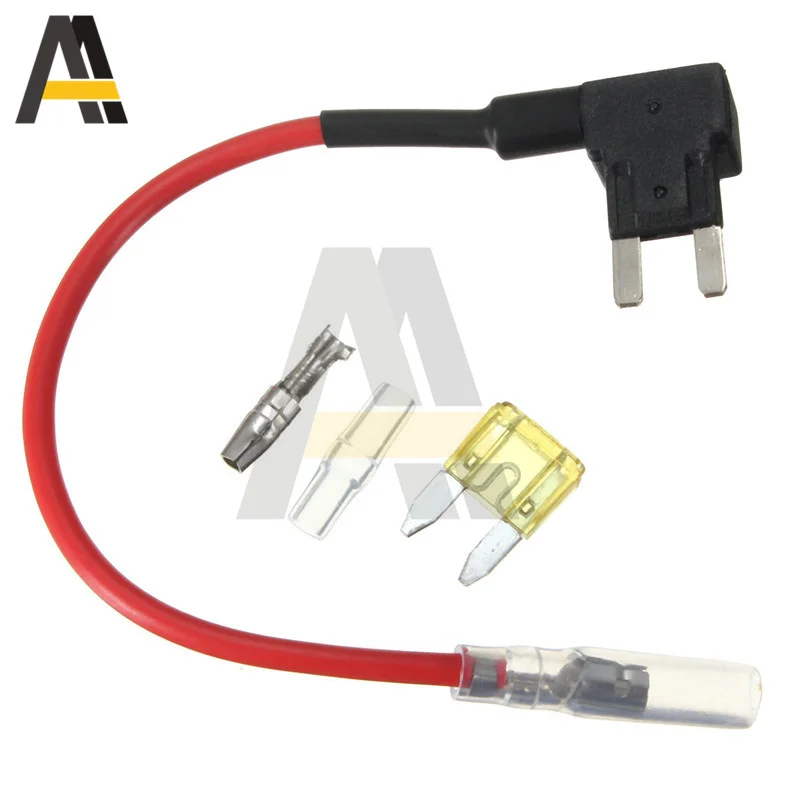 Держатель предохранителя добавить-a-цепи нажмите адаптер 12 В 10AMP мини V-ACS