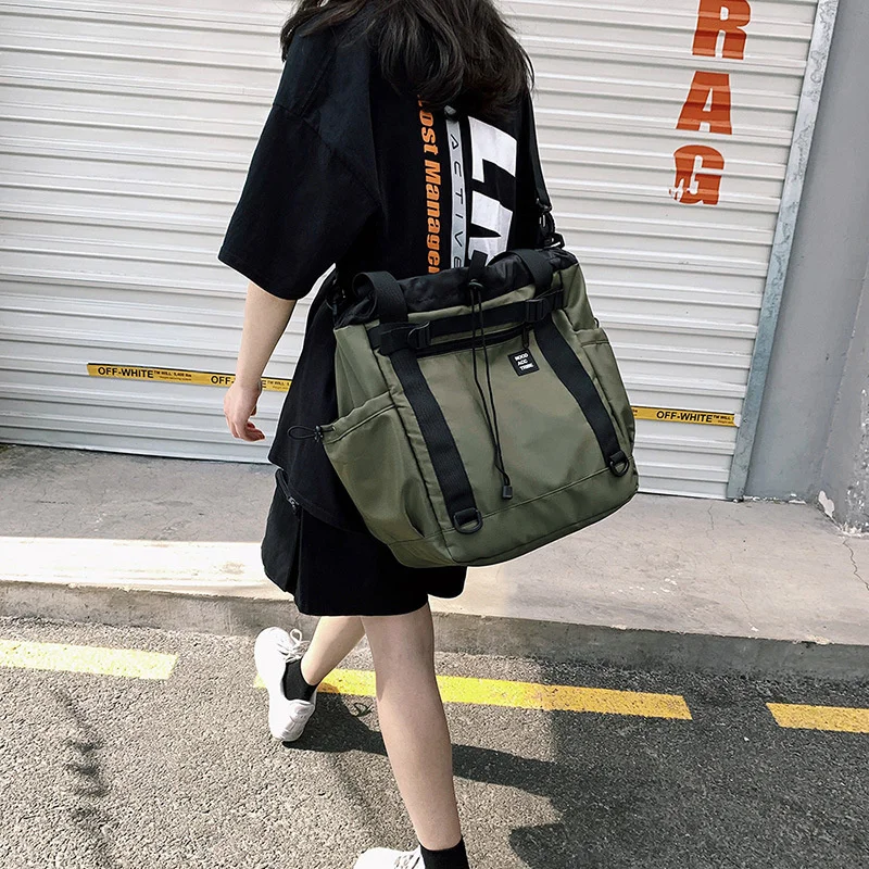 

Women Messenger Bag Men's Casual Latop Bags Unisex Leisure Student Schoolbags Korean Large Capacity Fashion Travel Handbags