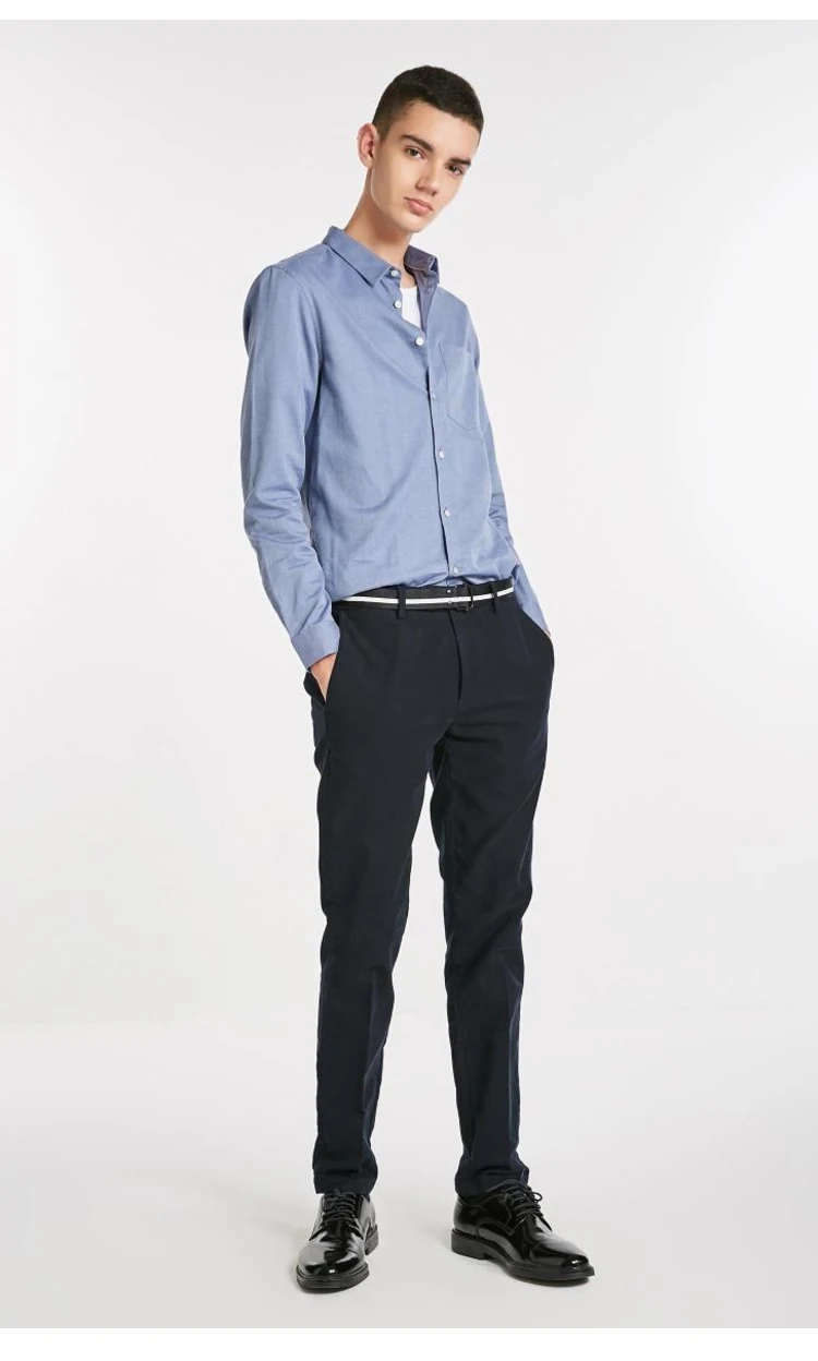 JackJones мужские деловые Умные повседневные Узкие повседневные брюки 218414528