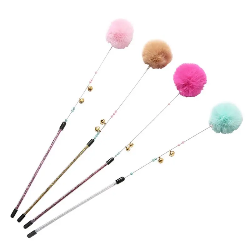 Женская короткая палочка для Ловца кошек с шариком волос забавная красивые