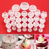 heart star round square flower shape fondant cake decorating gum paste pastry sugar craft cutter cookie biscuit mold stamp tools