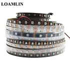 Пиксельная Светодиодная лента WS2815 (WS2812B WS2813 обновленная) RGB, индивидуально Адресуемая Светодиодная лента с двойным сигналом, 3060144 светодисветодиодный, sm, 12 В постоянного тока