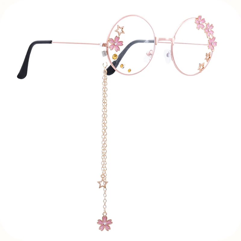 Подвеска очки Lolita Sakura Star японская девушка индивидуальность дикие девочки Сердце