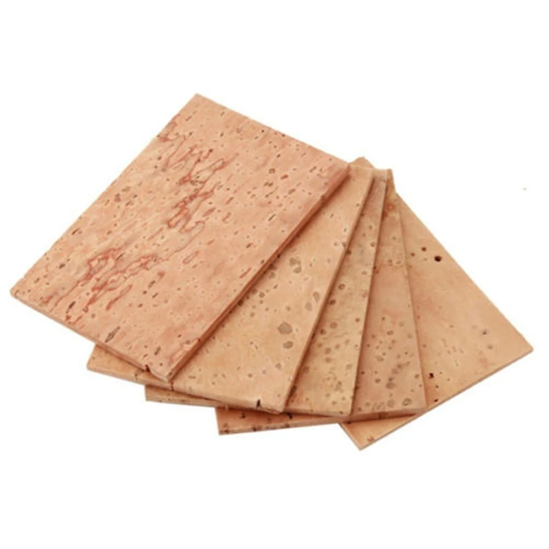 

5 Pcs Universal Sax Neck Cork Natural Durable Wooden Alto Saxophone Neck Joint