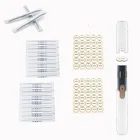 20 шт., ватные палочки для чистки, спиртовые ватные палочки, маслопоглощающие бумажные листы для IQOS 3,0 Duo 2,4 Plus LILLTNGLO