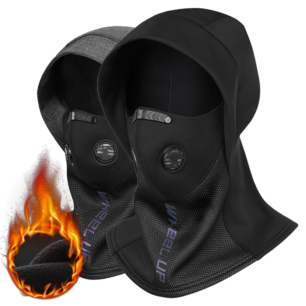 Motorcycle Mask Fleece Thermal Balaclava Windproof Keep Warm Moto Riding Motorbike Biker Face Hat Winter | Автомобили и мотоциклы