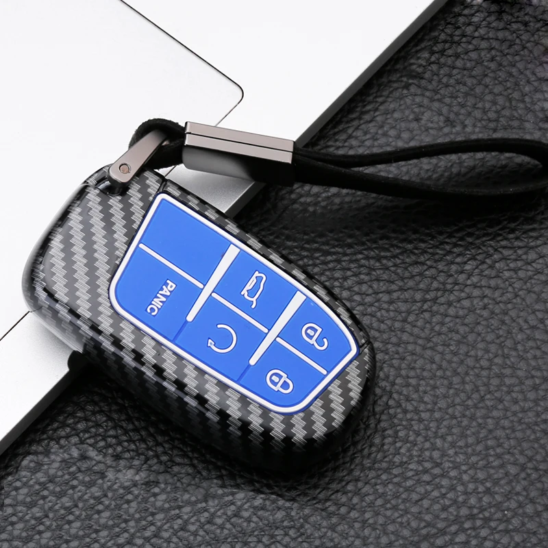 Карбон волокно Стиль + силиконовый чехол для ключей от машины крышка корпуса