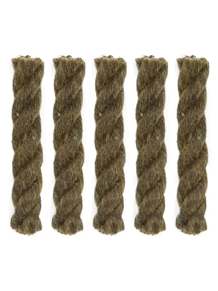 

5PCS Tinder Rope Survival Fire Starter Waterproof Wax Rope For Hiking
