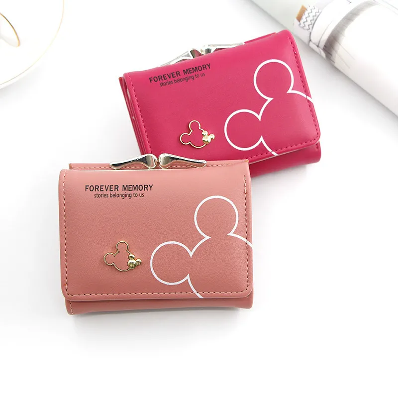 Новинка женские маленькие кошельки милый дизайн из искусственной кожи короткие