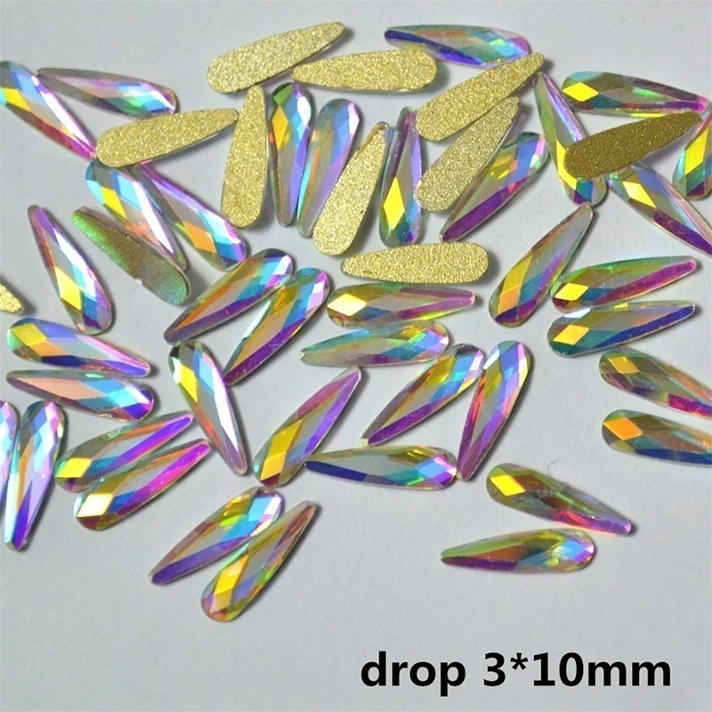 20 шт. маленькая форма Топ кристалл AB чешские хрустальные стразы падение лошадь