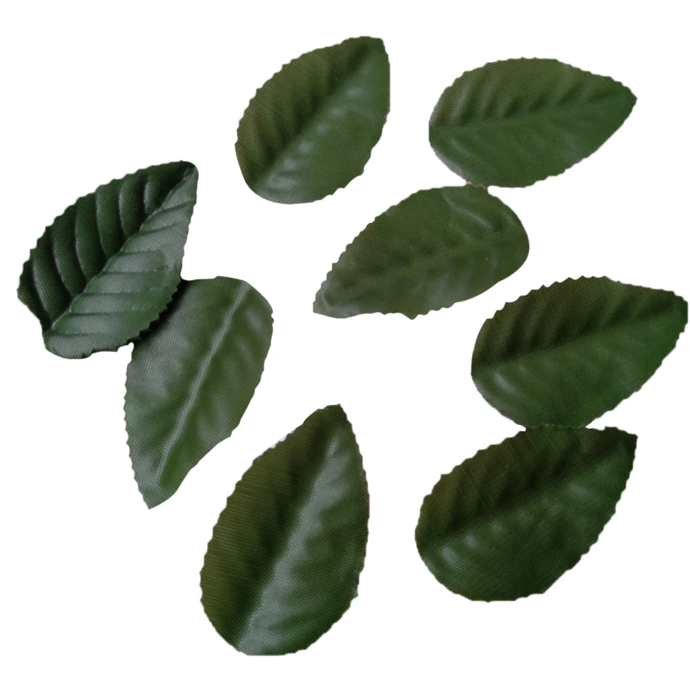 Имитирует зеленые и золотые серебряные листья свадебное украшение для вечеринки