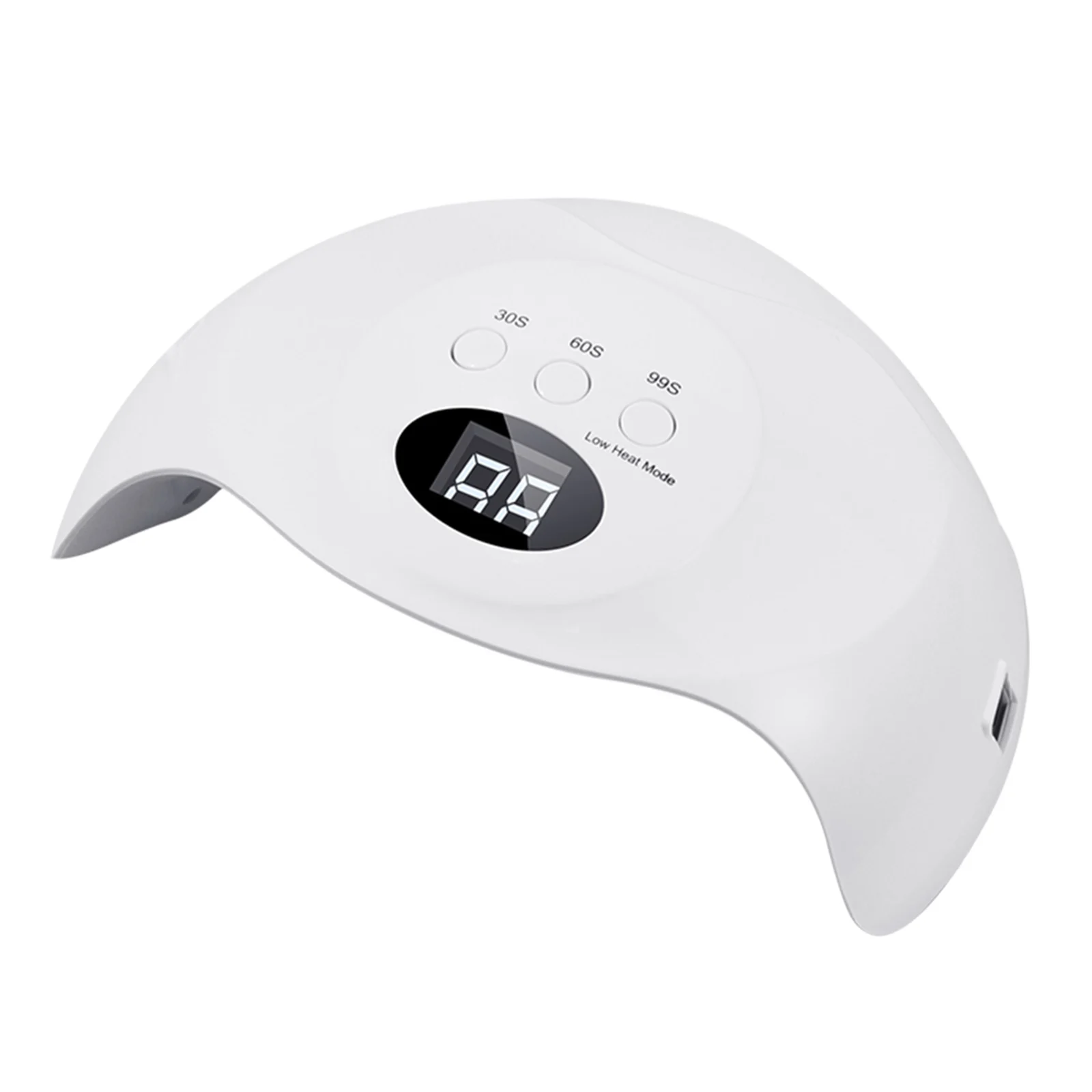 

48W LED Nail Dryer Lamp With Timer LCD Display Portable USB Design 180 Dgree LED Nail Lamp For Fingernail Gel Nails Nails Polish