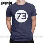 Мужская футболка с коротким рукавом Sheldon Cooper Geek TBBT Crazy, хлопковая Футболка с теорией Большого Взрыва 73 размера плюс