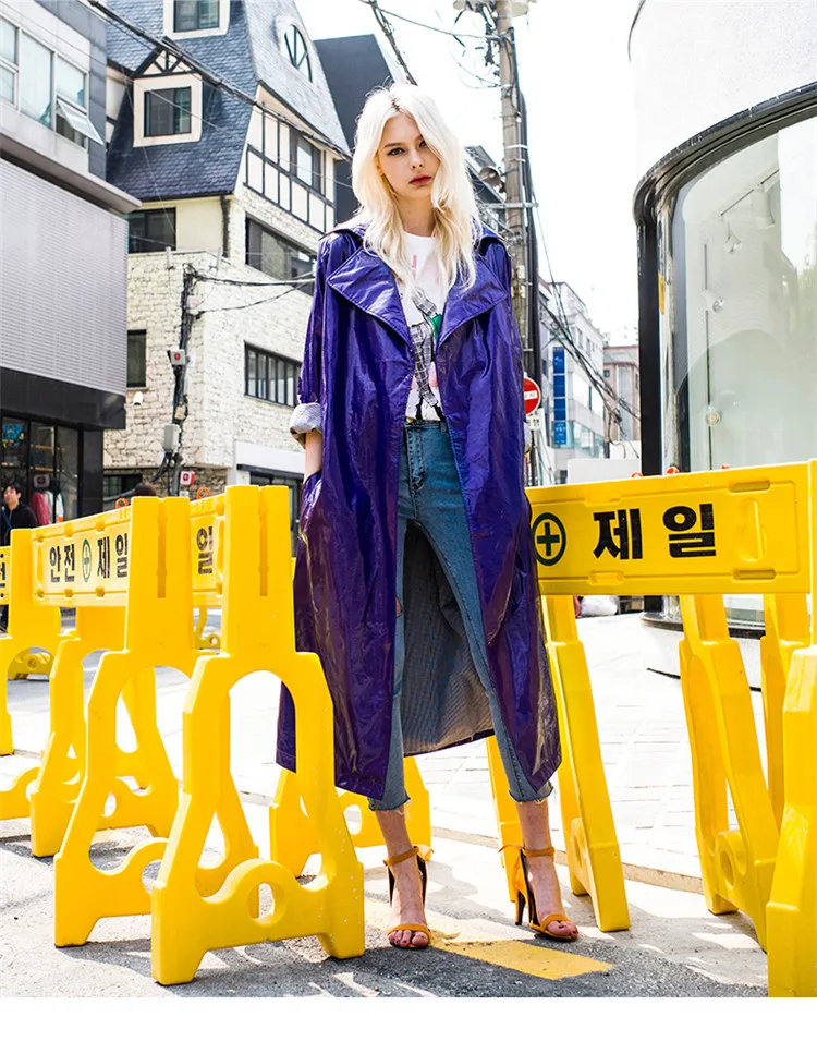 Ветровка средней длины для женщин Новинка 2019 года сезон весна-осень ветровка в