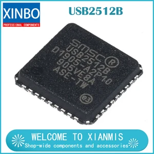 LOT USB2512B-AEZG QFN36 USB2512B IC CONTROLLER USB 36QFN USB2512BAEZG USB2512B-AEZG-TR USB25128