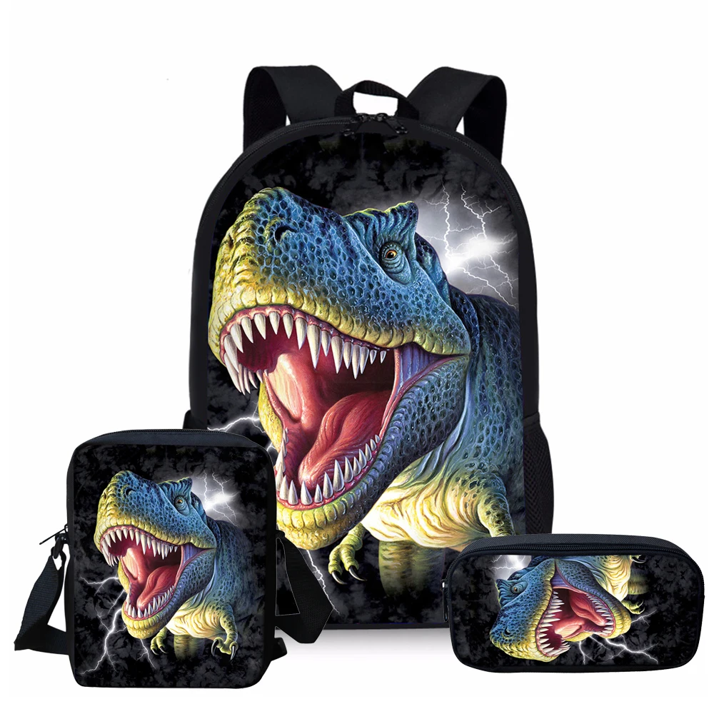 Dinosaur Print School Bags for Boys Kids Primary School Backpack Student Book Bags Children Schoolbag Mochila