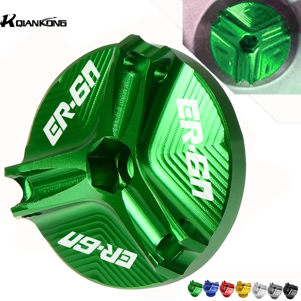 Для KAWASAKI ER6N ER-6N 2005 2006 2007 2008 2009 2004 2003 мотоцикл Алюминий M20 * 2 5 двигатель масляный