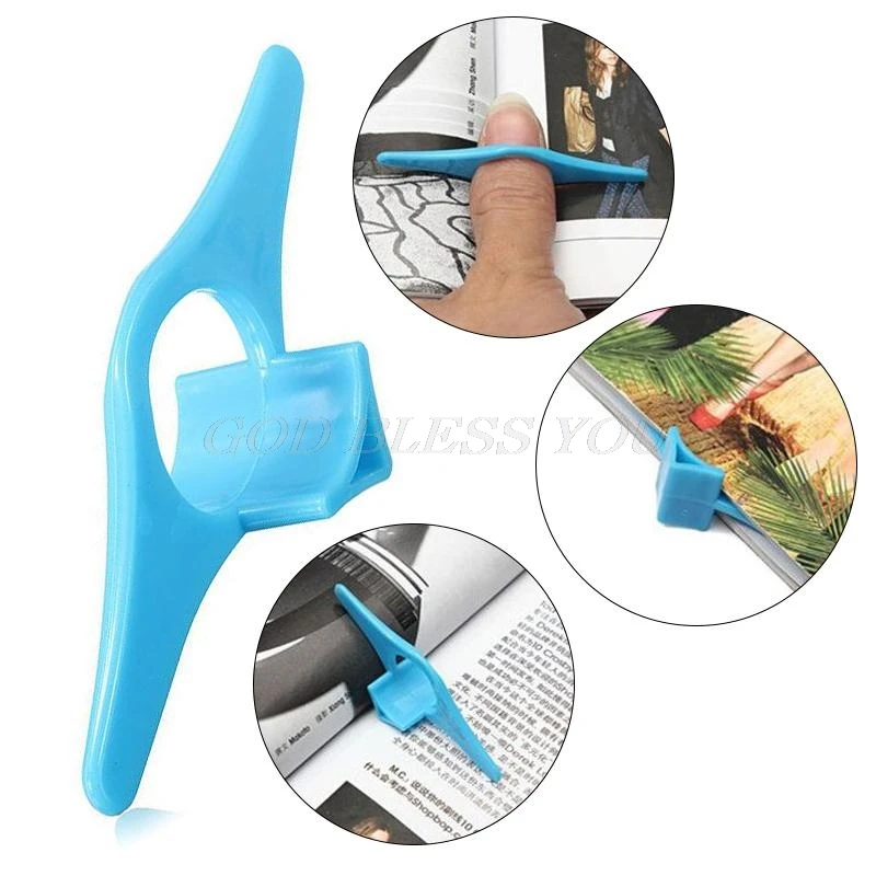 5 шт Многофункциональный большой палец книга маркер закладки страница