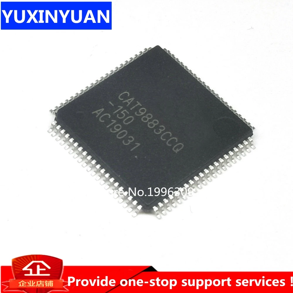 5PCS CAT9883CCQ 150 9883 QFP 80|Интегральные схемы| |