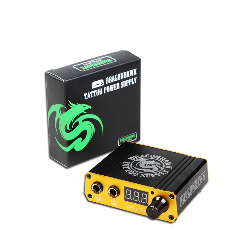One Power Supply Набор для татуировки, роторная машина для татуировки, картридж, набор игл, источник питания, постоянный макияж, профессиональный набор для татуировки - Цвет: One Power Supply