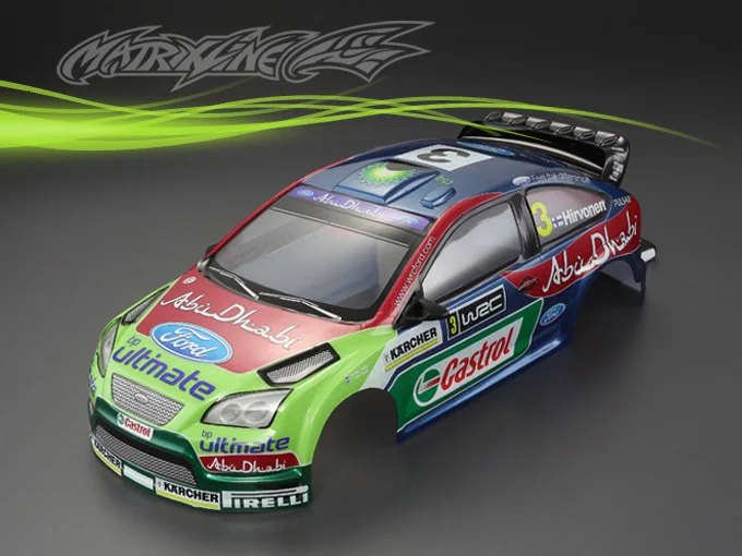 1 комплект фокус ST WRC PC drift RC PC корпус 190 мм ширина прозрачный чистый Без окрашивания дрейф корпус RC hsp hpi trax Tamiya