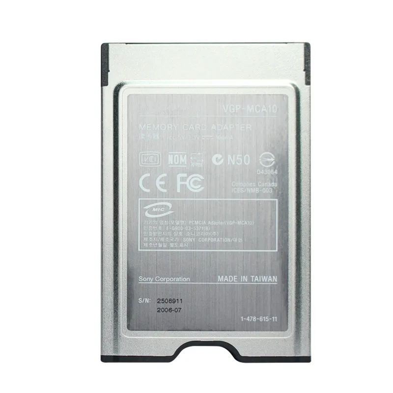 Многофункциональный PCMCIA карта памяти Адаптер для MMC SD SDHC MS PRO SM