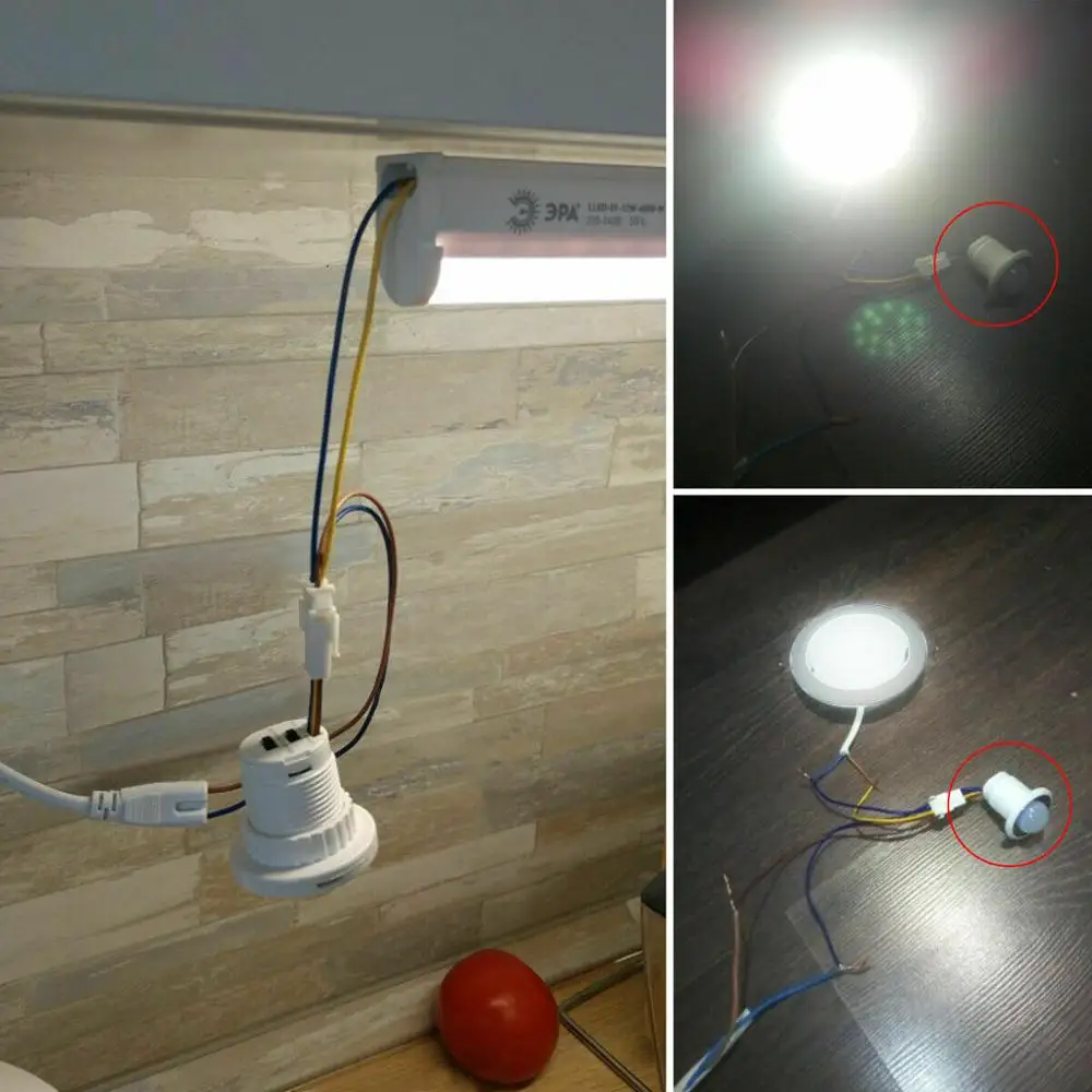 

110/220V PIR Infrared Body Motion Sensor Control Switch Automatic Light NEW Sensor Switch Home Lighting Time Delay Detector