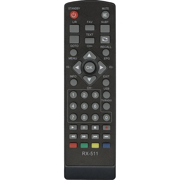 Пульт ДУ REXANT RX 511 (CADENA)harper hdt2 151 ic DOFLER DVB T2P11 12 T2M15 SkyPrime H T2 Bravis STB 1108 (GODIGITAL)|Пульты ДУ| |