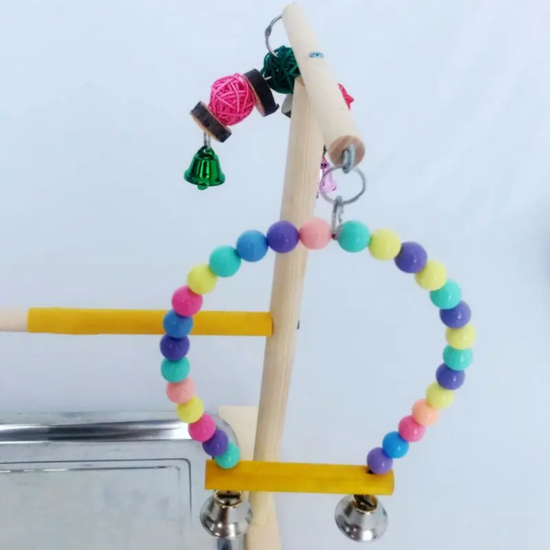 Деревянный жердочка для птицы стенд попугай платформа игровая площадка